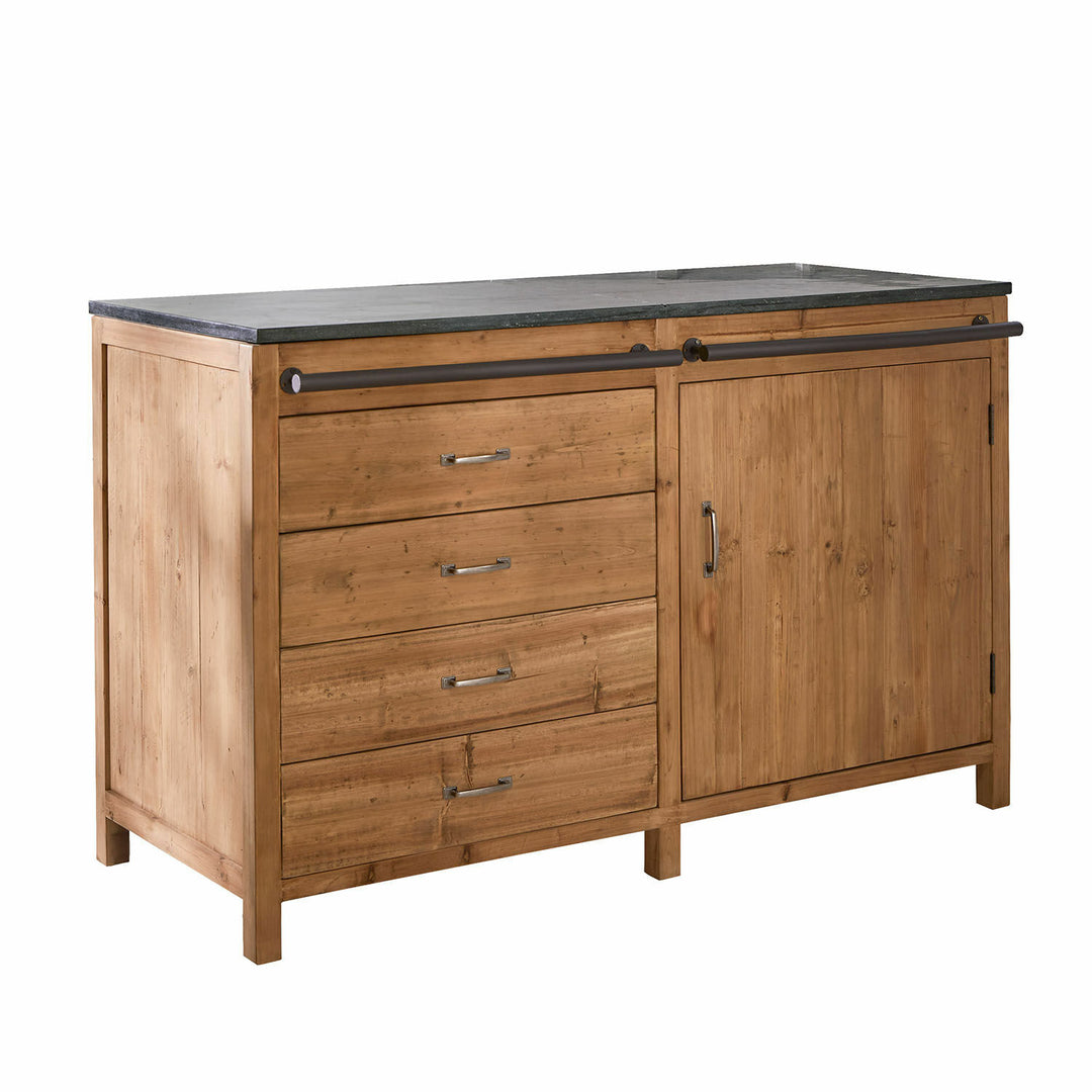 Buffet Loberon SUNNYBROOK plateau pierre — photo produit