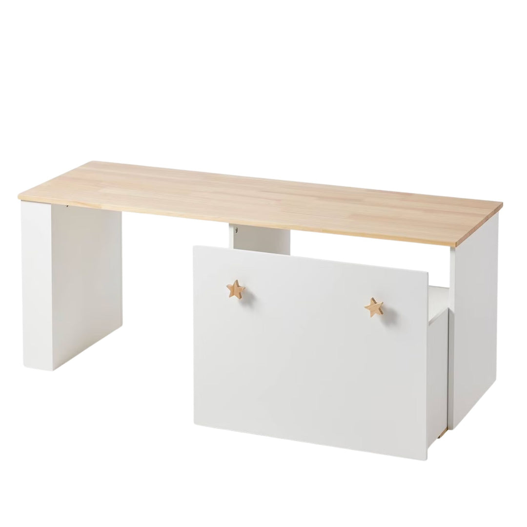 Bureau maternelle VERTBAUDET Grande Ourse blanc