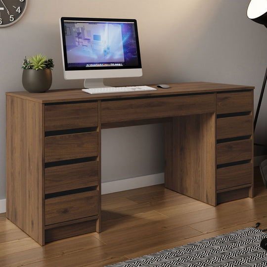 Bureau COMFIVO Terros II (Noyer) — photo produit