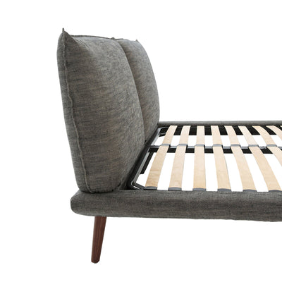 Lit en lin avec sommier 160x200cm, Aurore design E. Gallina AM.PM