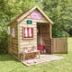 Cabane enfant en bois SOULET Heidi avec terrasse — photo produit