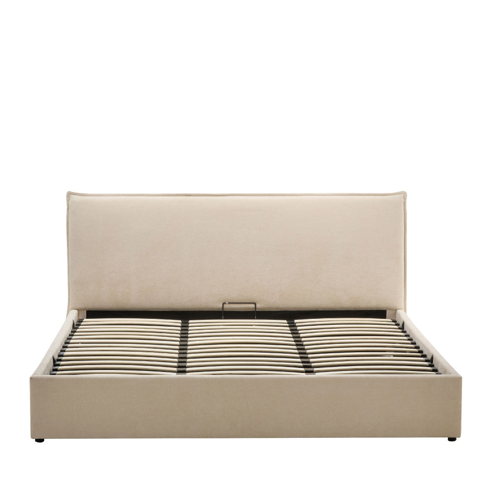 Lit coffre DRAWER Cama 180x200cm beige