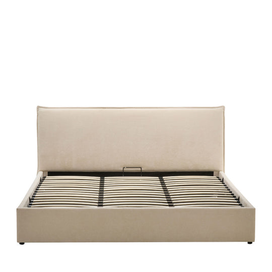 Lit coffre DRAWER Cama 180x200cm beige