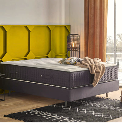 Matelas CAMIF à ressorts ensachés 34 cm Grand Hôtel 200x200 cm