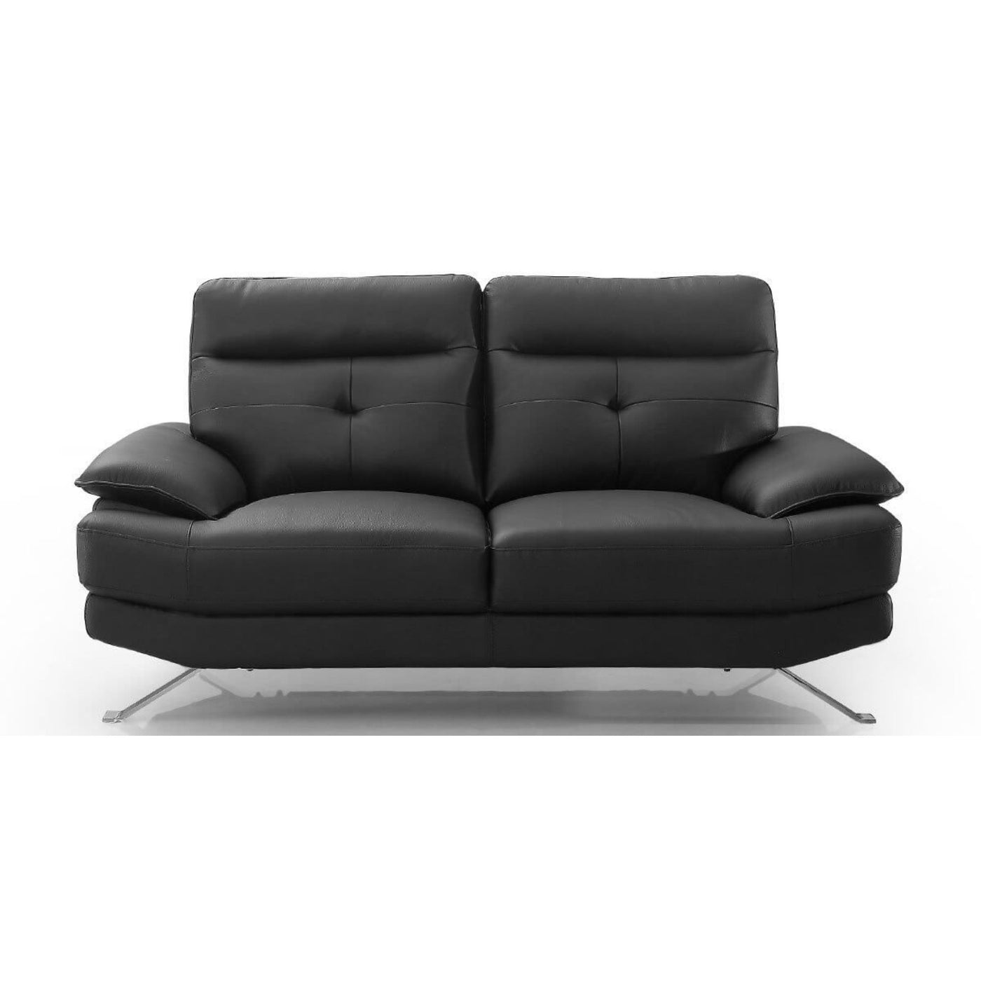 Canapé fixe LA MAISON DU CANAPE Sydney 2 places en cuir