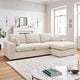 Canapé BOBOCHIC d'angle fixe réversible compact BELAIR