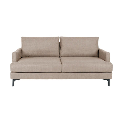 Canapé CAMIF Merlin 3 places en tissu beige