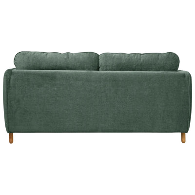 Canapé CAMIF Portimo 3 places en velours Vert de gris