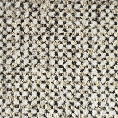 Canapé convertible DRAWER Villabon 4 places en tissu naturel pieds bois foncé