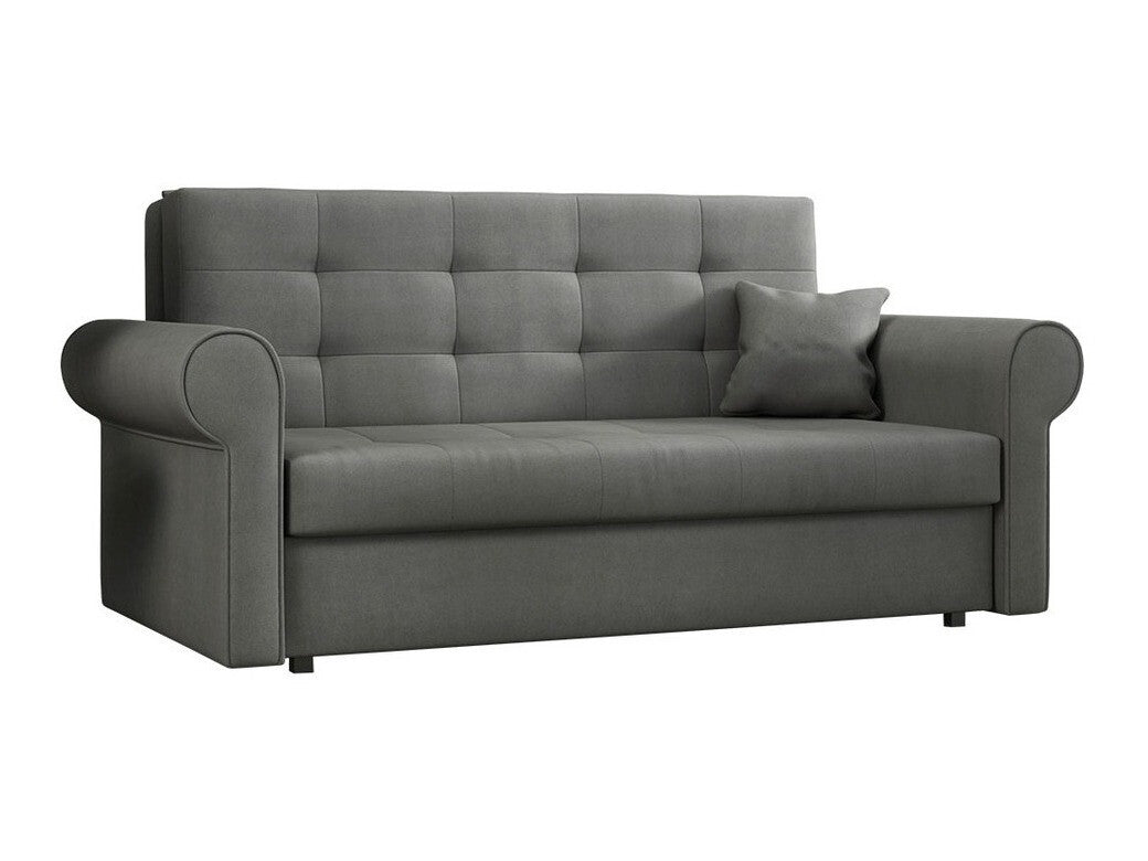 Canapé convertible en tissu gris MOBILIER 1 Columbus 129 (Mono 246)