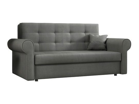 Canapé convertible en tissu gris MOBILIER 1 Columbus 129 (Mono 246)