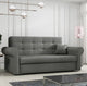 Canapé convertible en tissu gris MOBILIER 1 Columbus 129 (Mono 246)