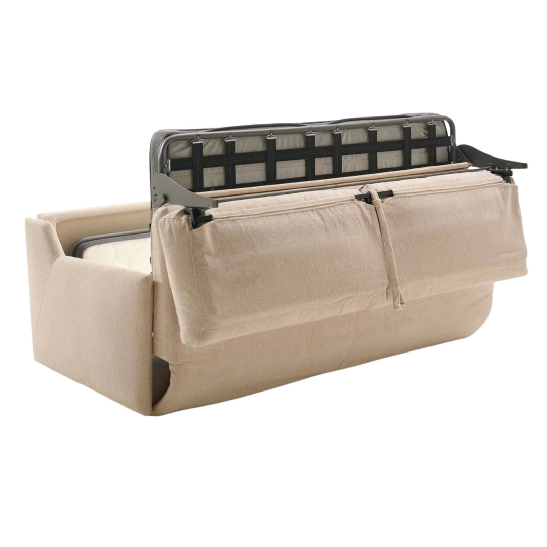 Canapé convertible CONVERTIBLE CENTER Athènes 3 places en velours Beige