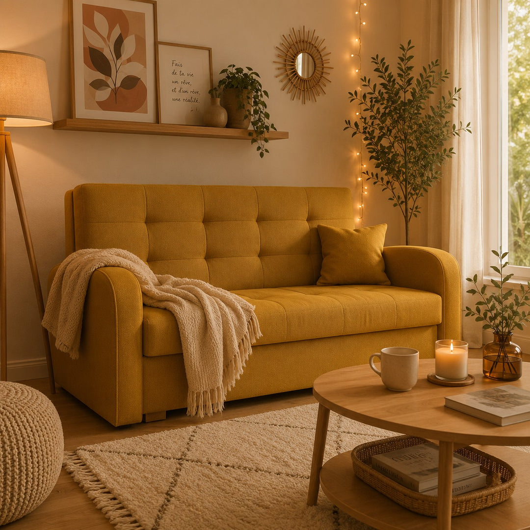 Canapé convertible MOBILIER 1 Silona III (Kronos 01)
