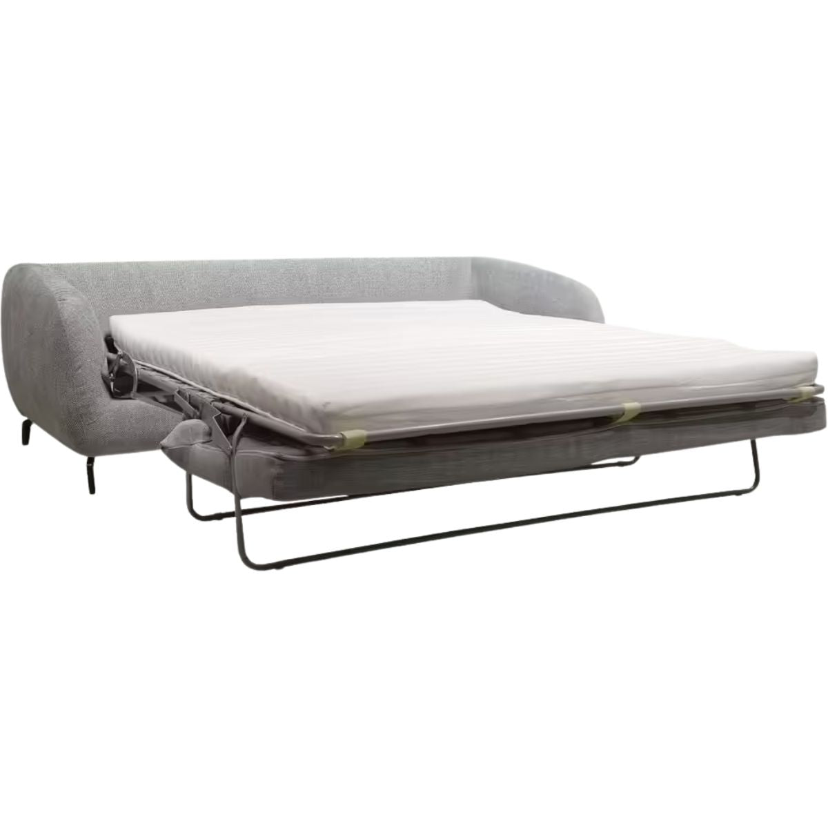 ALINEA Canapé 4 places COLINE convertible en tissu gris