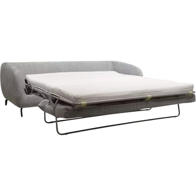 ALINEA Canapé 4 places COLINE convertible en tissu gris