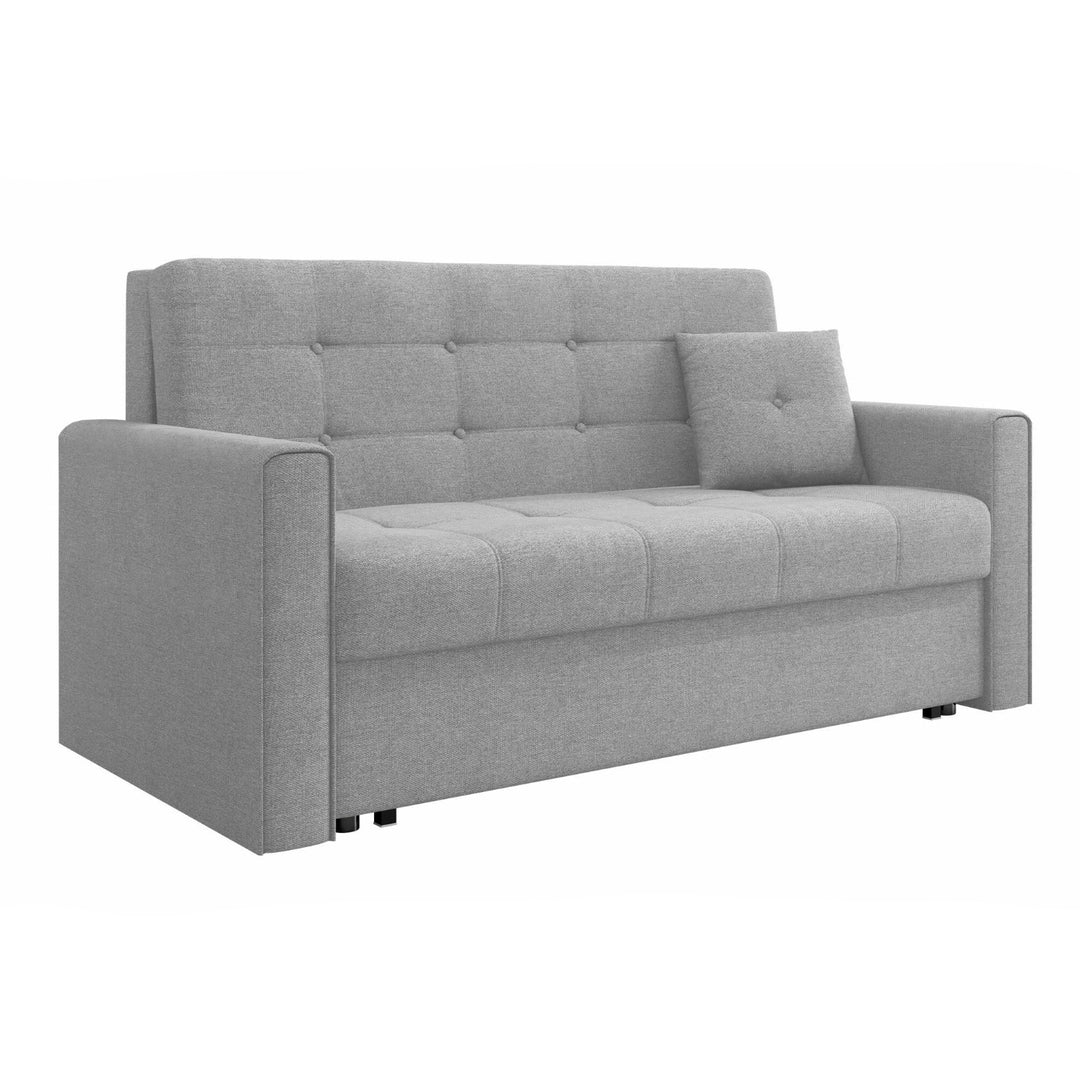 Canapé convertible en tissu gris MOBILIER 1 Seruna III (Tatum 279)