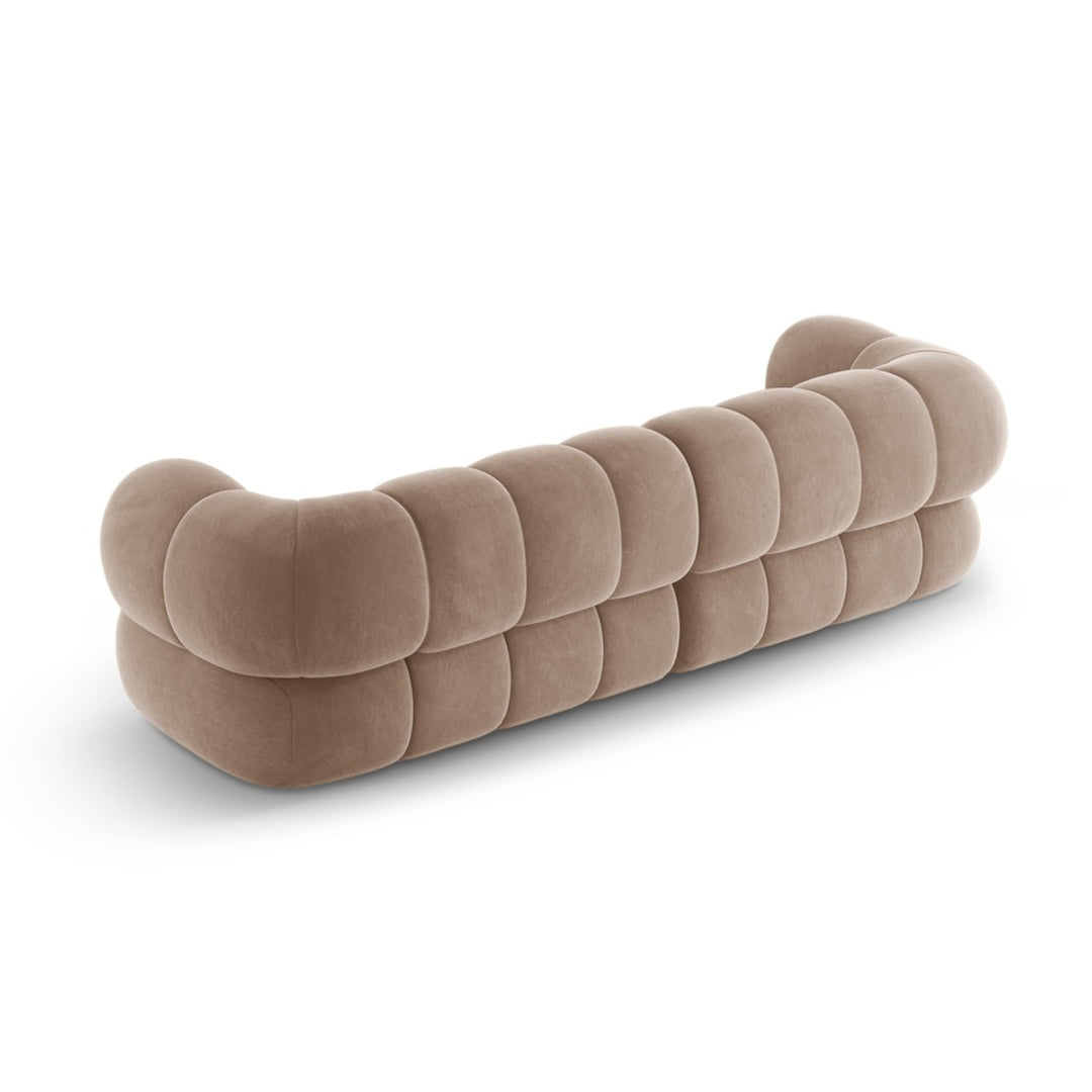 Canapé COSMOPOLITAN DESIGN Koge 4 places  en velours beige foncé