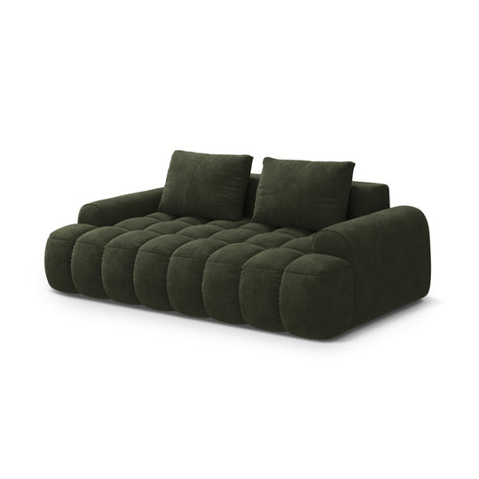 Canapé COSMOPOLITAN DESIGN Linz 3 places en velours vert