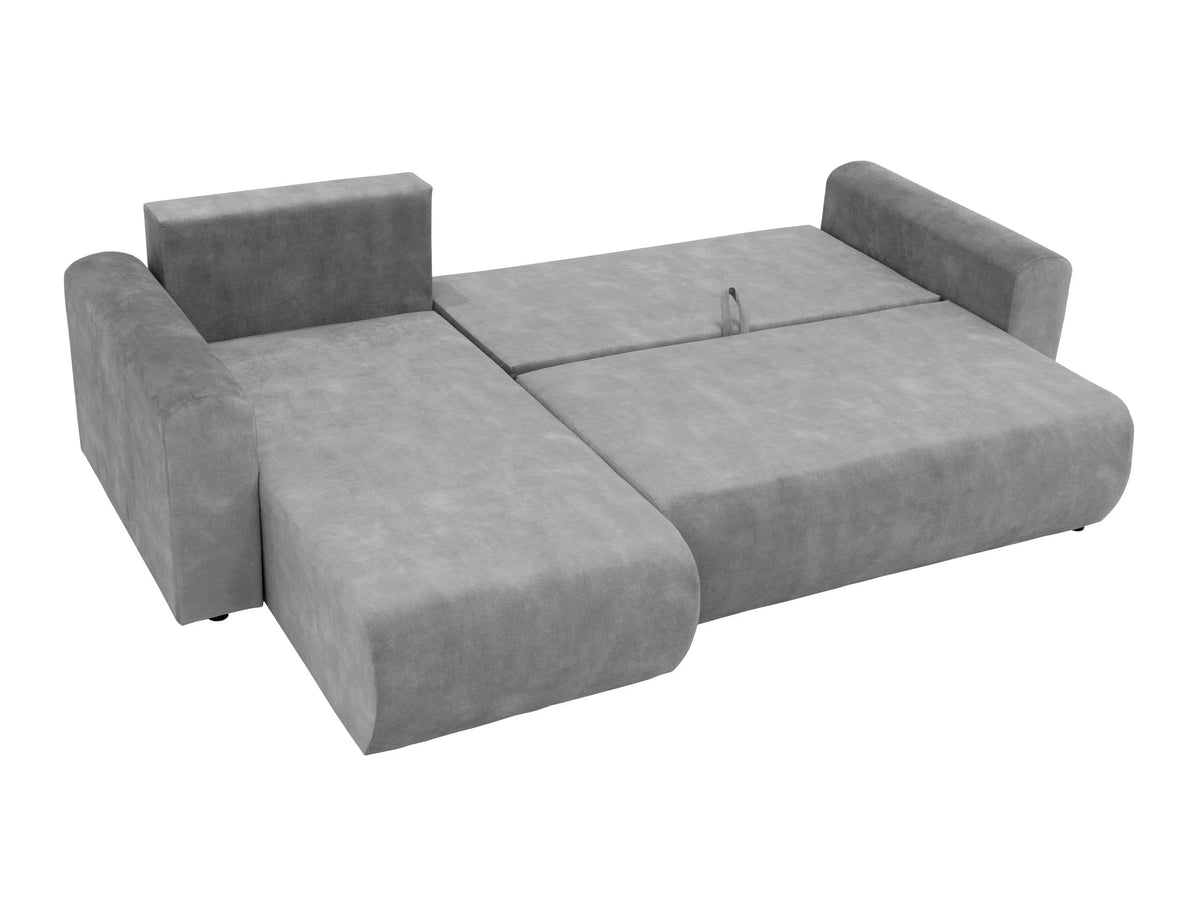 Canapé d'angle COMFIVO Labor en tissu beige