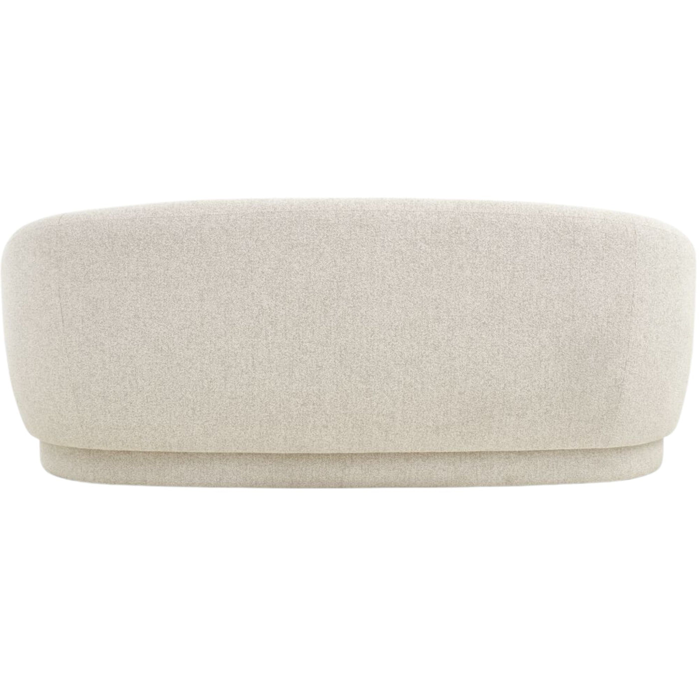 Canapé JYSK Andrup 3 places ovale tissu beige