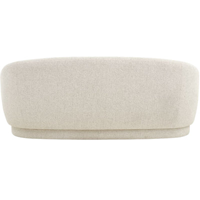 Canapé JYSK Andrup 3 places ovale tissu beige