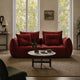 Canapé MICADONI 3 places Bloom 232 cm Bordeaux