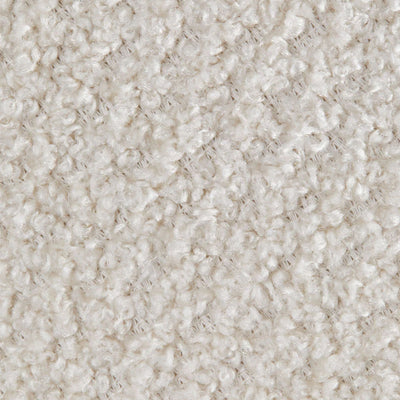 Canapé SKLUM Coco 3 places en tissu chenille épais Blanc