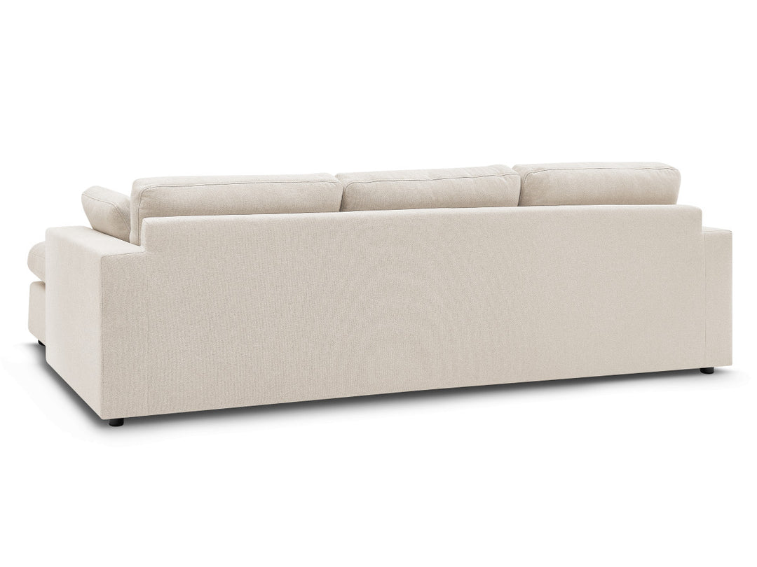 Canapé BOBOCHIC d'angle fixe réversible compact BELAIR — photo produit