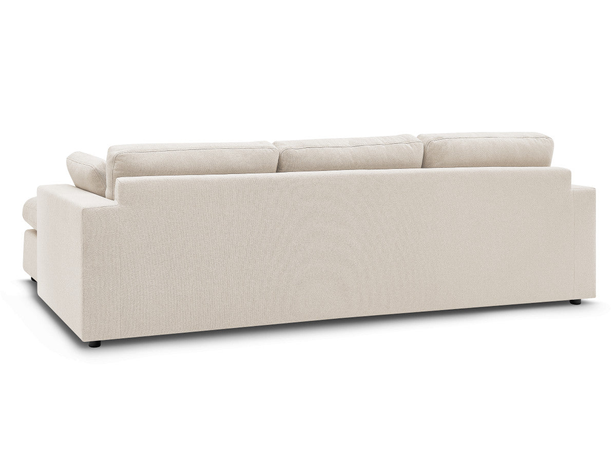 Canapé BOBOCHIC d'angle fixe réversible compact BELAIR — photo produit