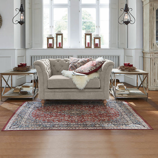 Canapé LOBERON Clères en tissu gris jamais utilisé — photo produit