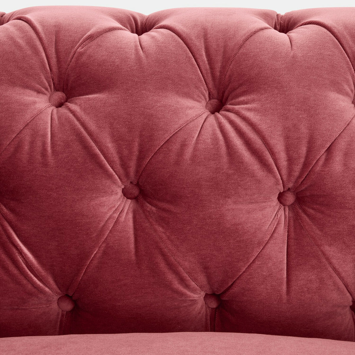 Canapé LOBERON Clères velours rose — photo produit