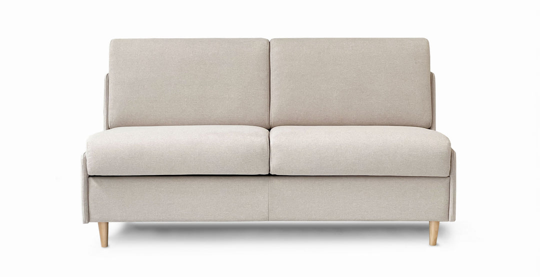 Canapé CONVERTIBLE CENTER convertible 2 places Beaulieu tissu beige — photo produit
