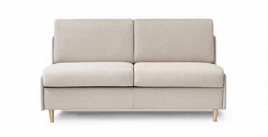 Canapé CONVERTIBLE CENTER convertible 2 places Beaulieu tissu beige — photo produit