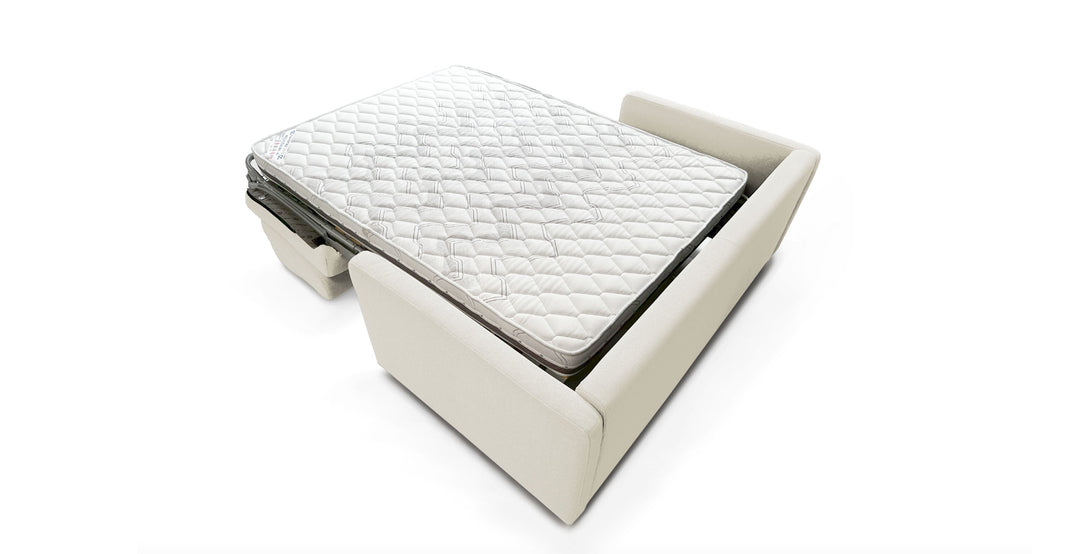 Canapé CONVERTIBLE CENTER convertible 2 places Beaulieu tissu beige — photo produit