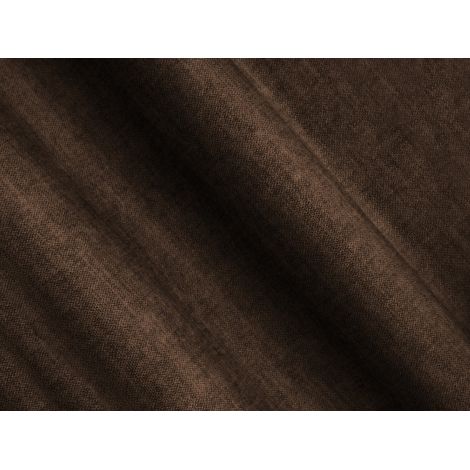 Canapé d'angle 5 places LORETTO velours chocolat — photo produit
