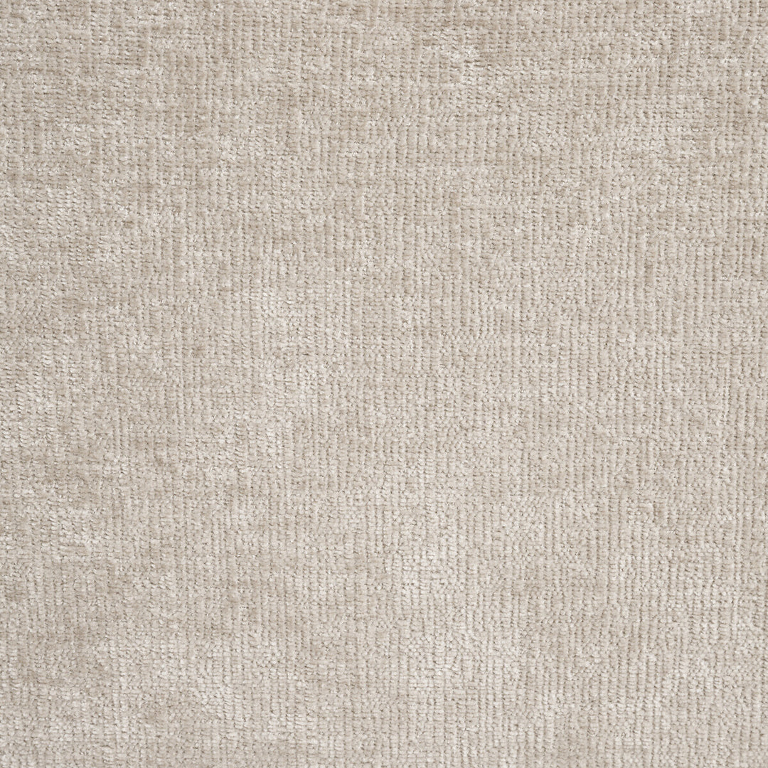 Canapé angle droit LA REDOUTE NURIA 4 places velours taupe — photo produit