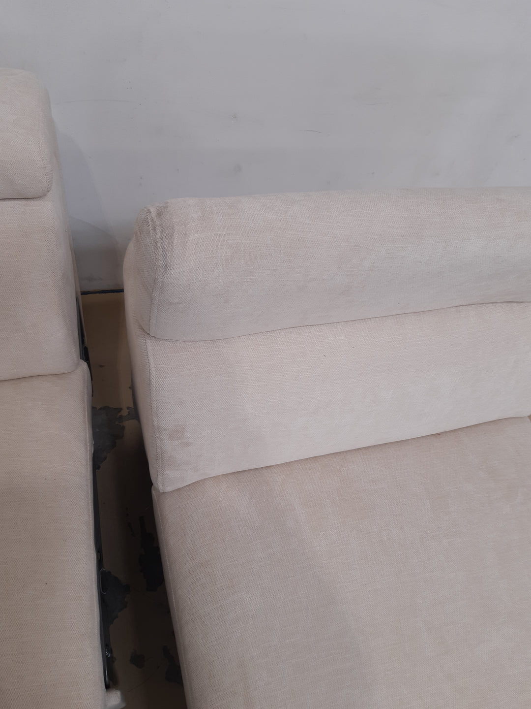 Canapé d'angle convertible BOBOCHIC Monaco beige 160 — photo produit