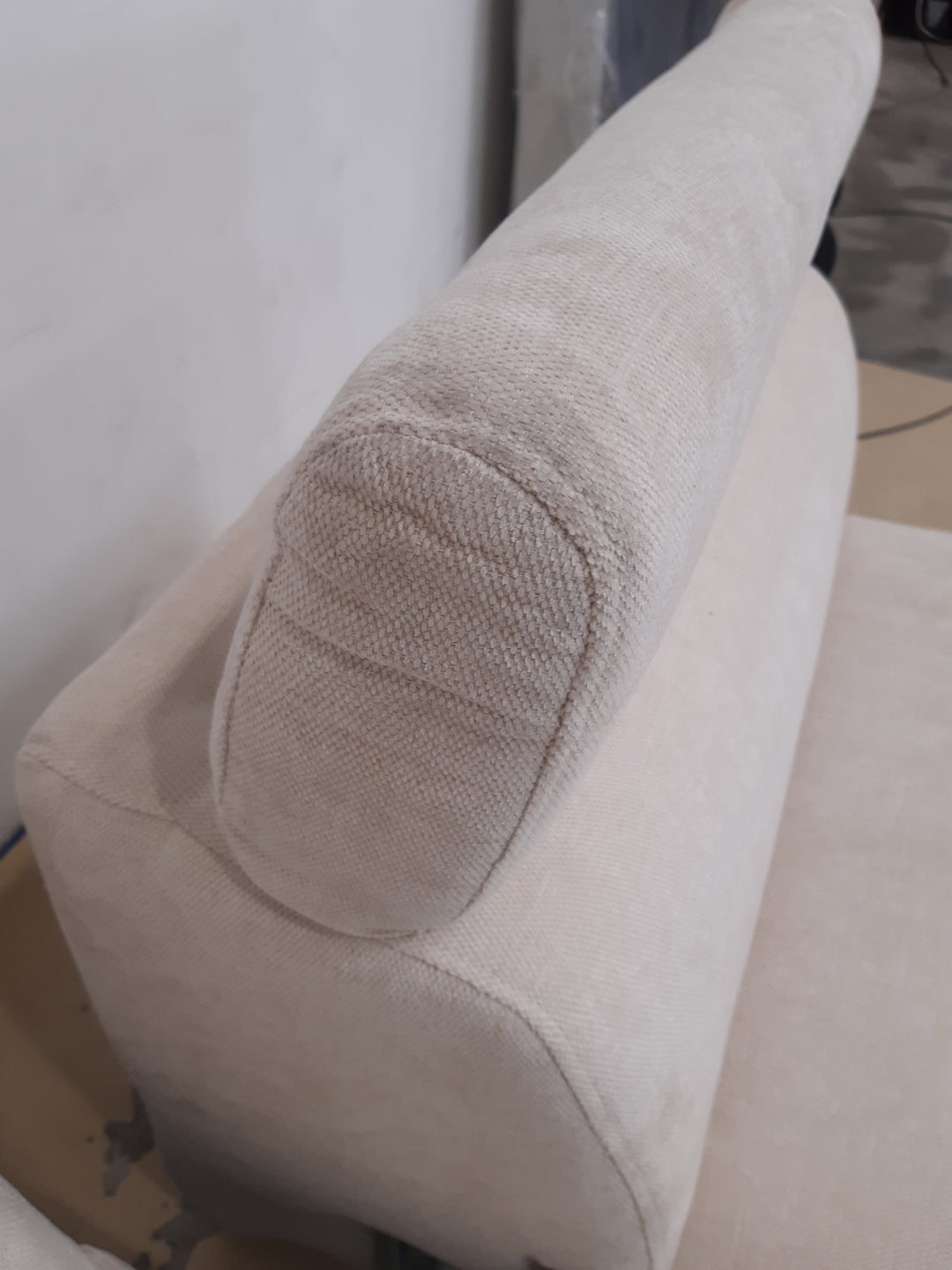 Canapé d'angle convertible BOBOCHIC Monaco beige 160 — photo produit