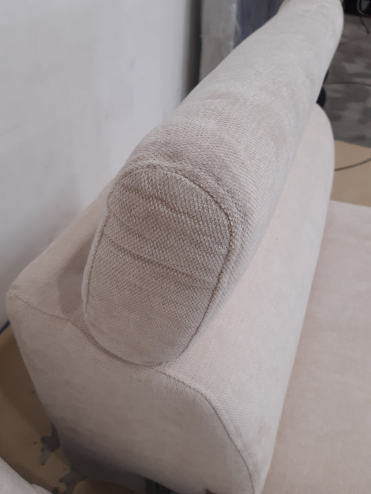Canapé d'angle convertible BOBOCHIC Monaco beige 160 — photo produit
