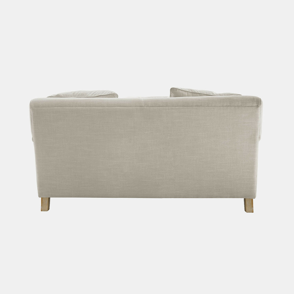 Canapé LOBERON Isa 2 places en tissu beige — photo produit
