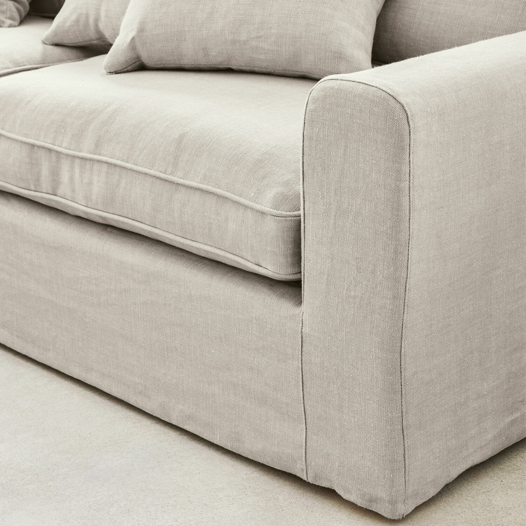 Canapé Loberon SEAFORD 4 places beige — photo produit
