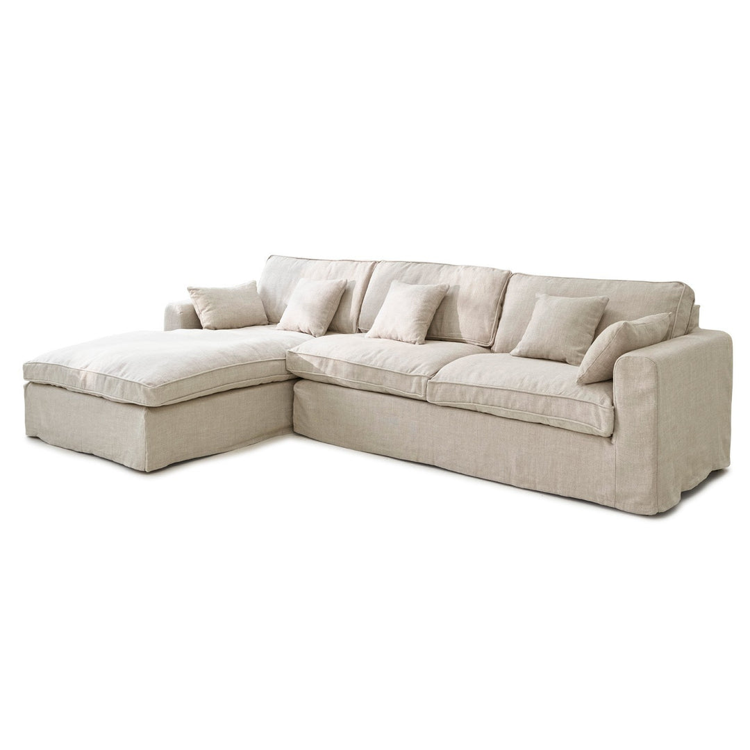 Canapé Loberon SEAFORD 4 places beige — photo produit