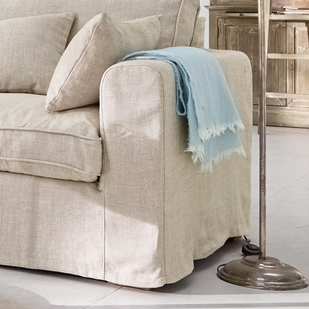 Canapé Loberon SEAFORD 4 places beige — photo produit