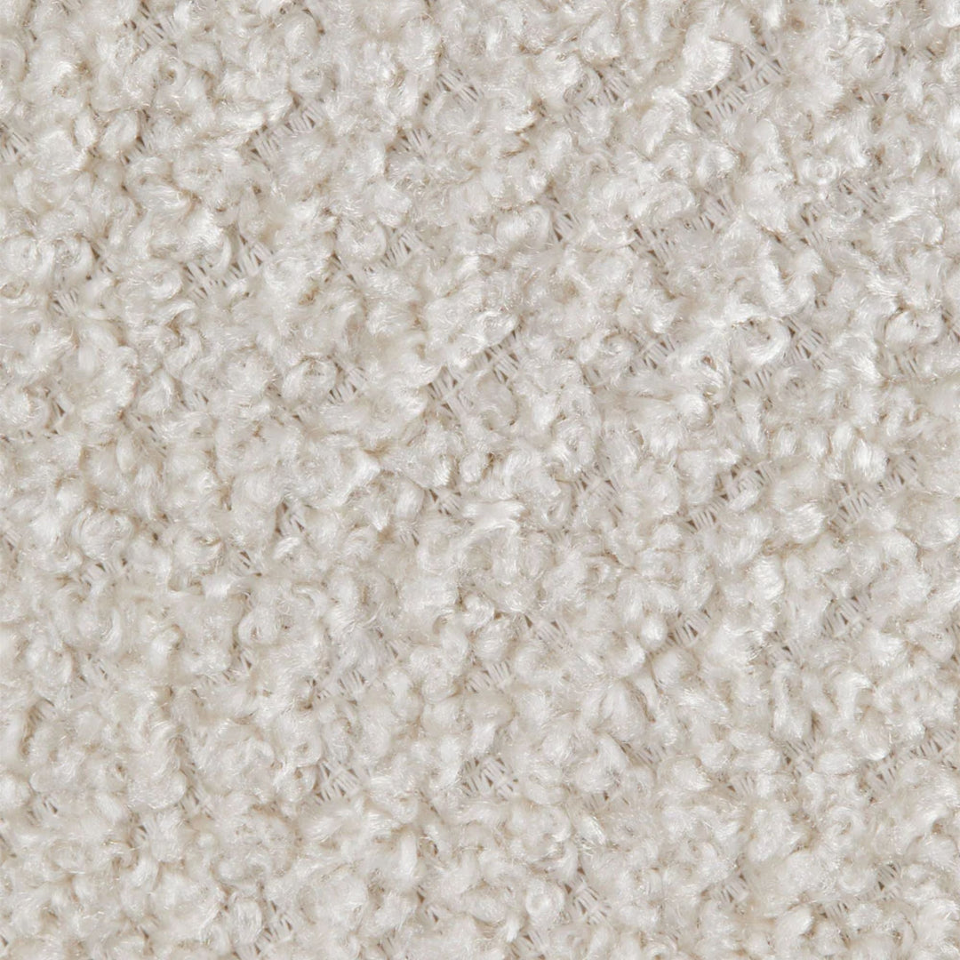 Canapé SKLUM Coco 3 places en tissu chenille épais Blanc — photo produit