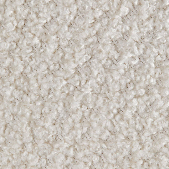 Canapé SKLUM Coco 3 places en tissu chenille épais Blanc — photo produit
