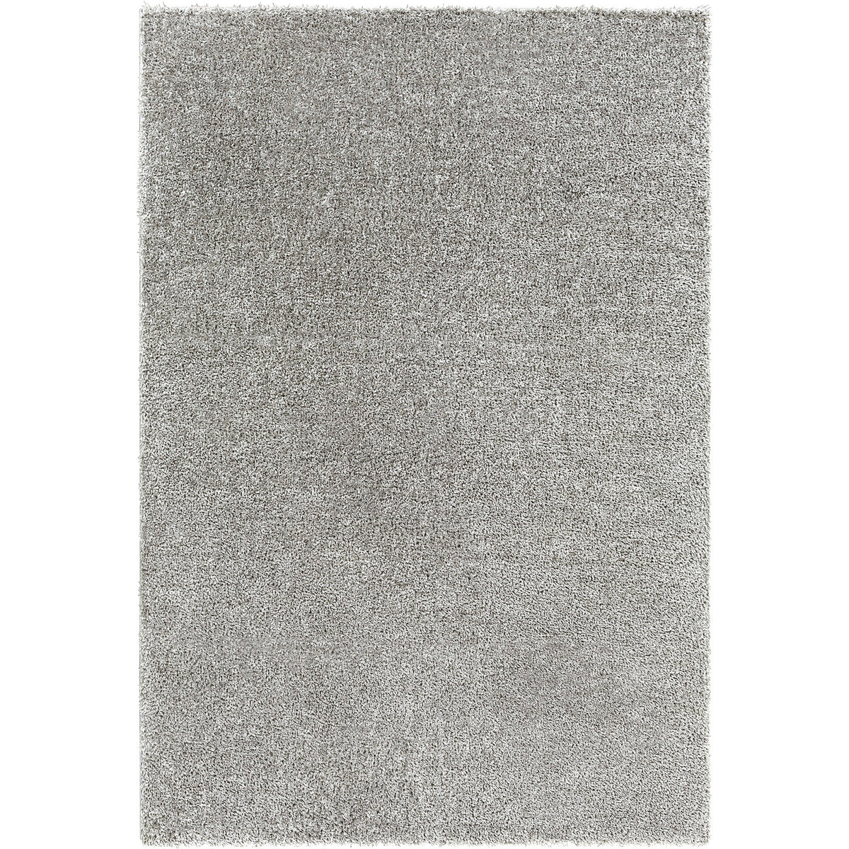 Tapis SURYA Trento shaggy uni, poils longs, gris foncé, vue 2
