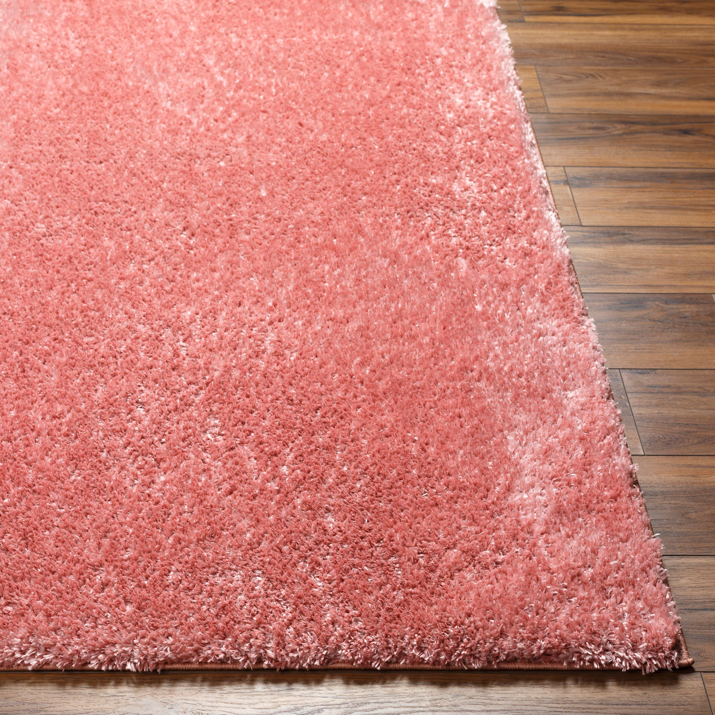 Tapis Shaggy Moderne Rose Trento