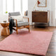 Tapis Shaggy Moderne Rose Trento