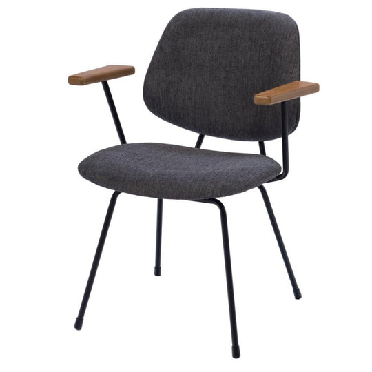 Lot de 4 chaises AMADEUS Griss - ARNOLD